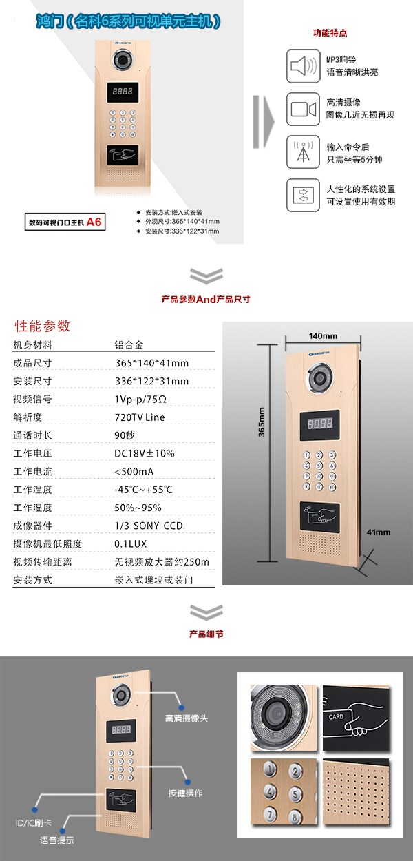 揭阳榕城区可视单元主机1